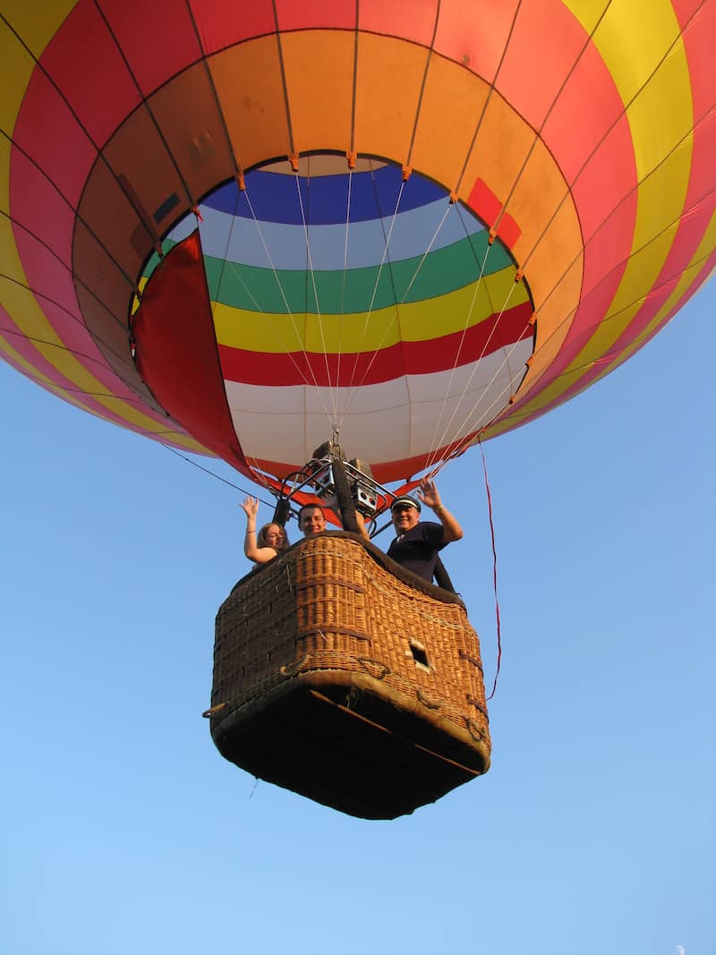 Полет на воздушном шаре в Тернополь