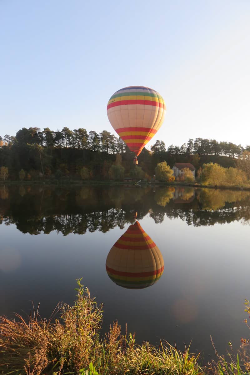 Полет на воздушном шаре в Жолква