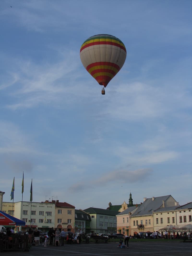 Полет на воздушном шаре в Черновцы