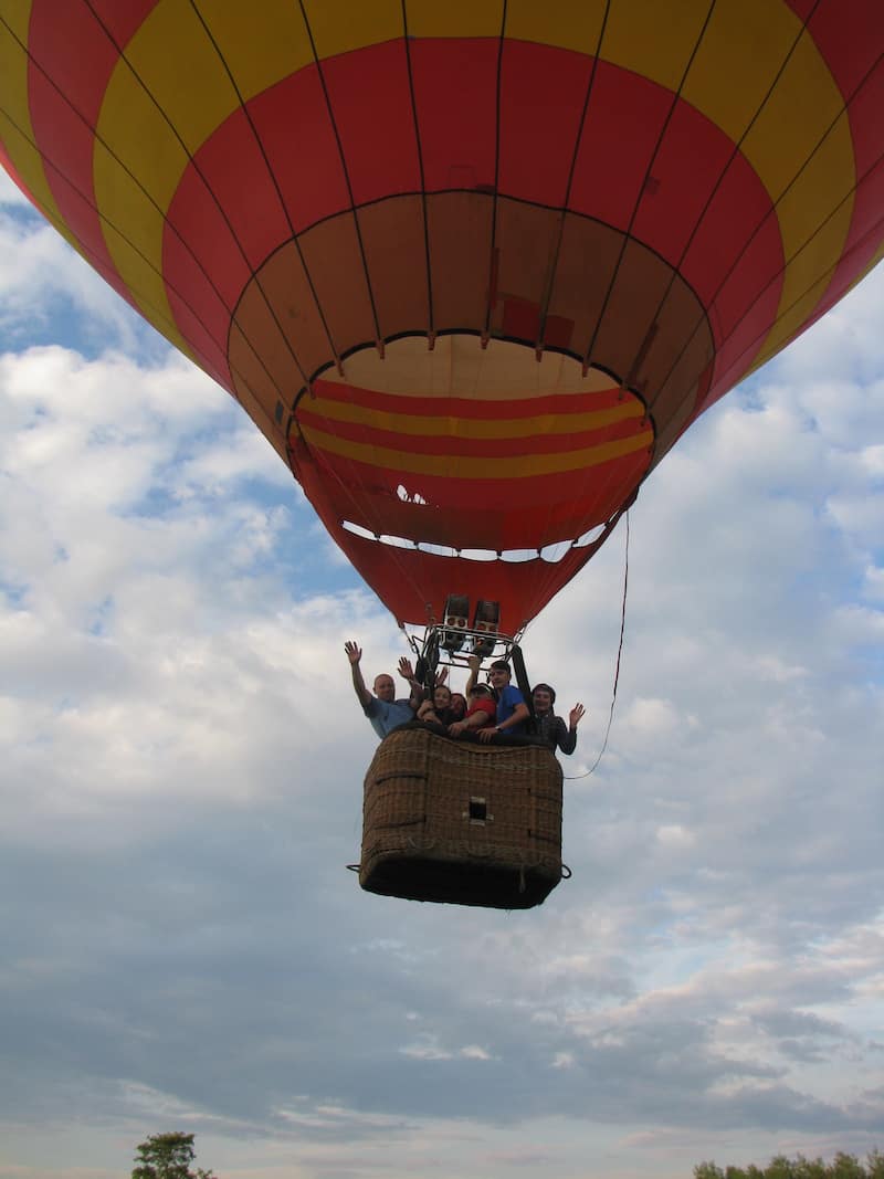 Полет на воздушном шаре в Житомир