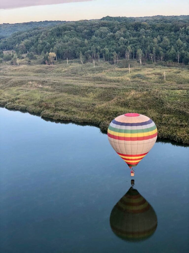 Полет на воздушном шаре в Фотографии на воздушных шарах